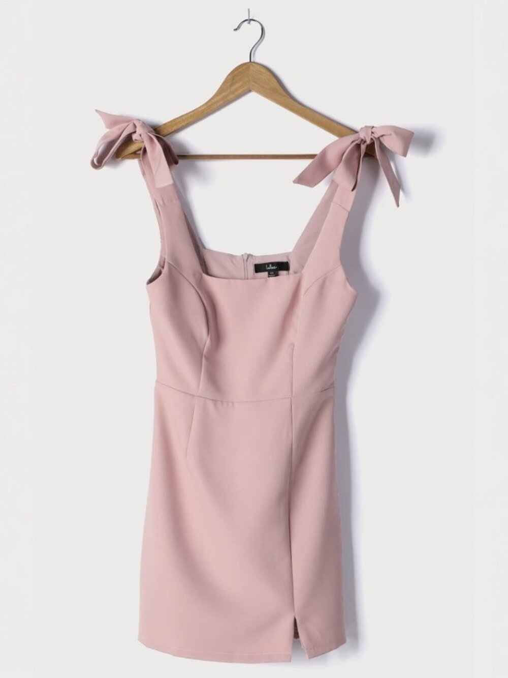 Lulus Your Sweetie Blush Pink Tie-Strap Mini Dress NWT - Picture 5 of 8